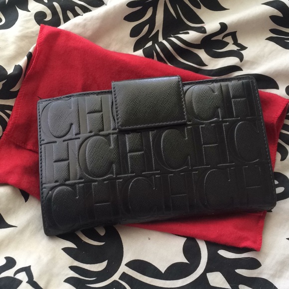Carolina Herrera Handbags - CH Carolina Herrera Monogram Black Wallet